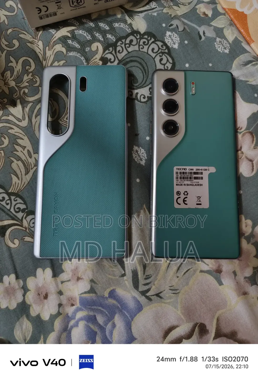 Tecno Camon 40 256 GB