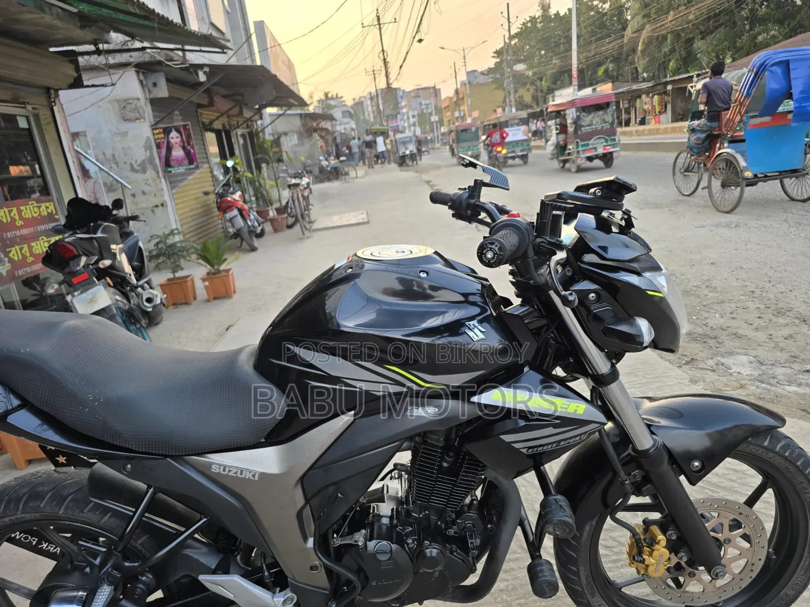 Suzuki Gixxer 2024 Black