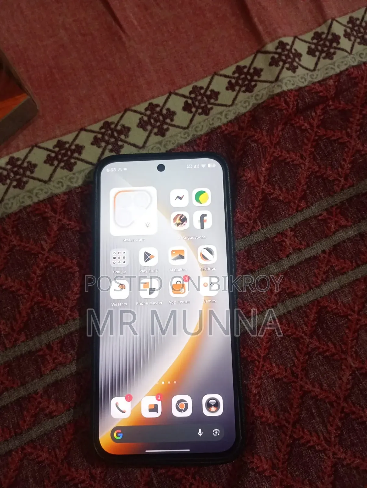 টেকনো পোভা ৭ প্রো ৫জি ২৫৬ জিবি কালো