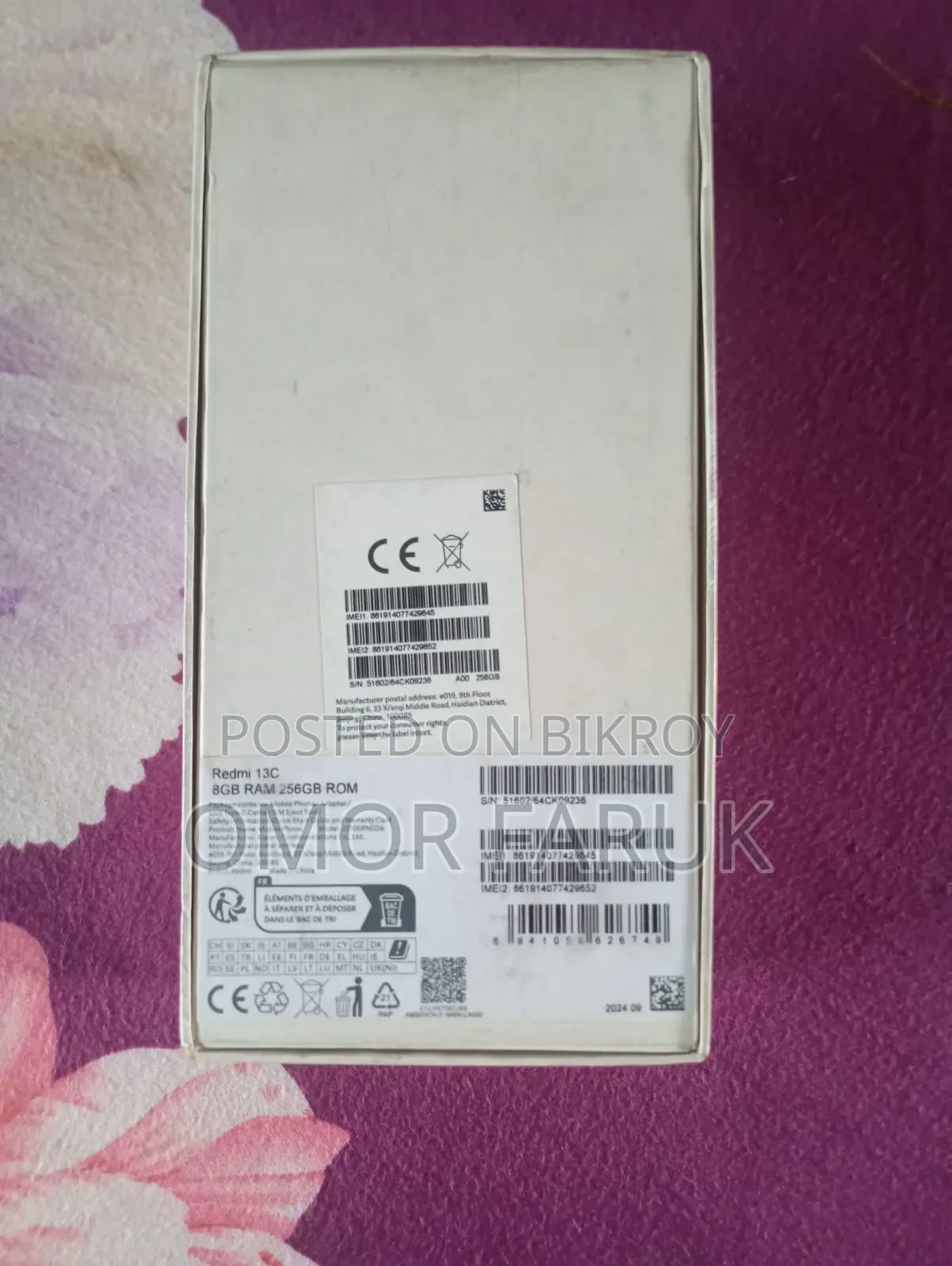 Xiaomi Redmi 13C 256 GB Graphite