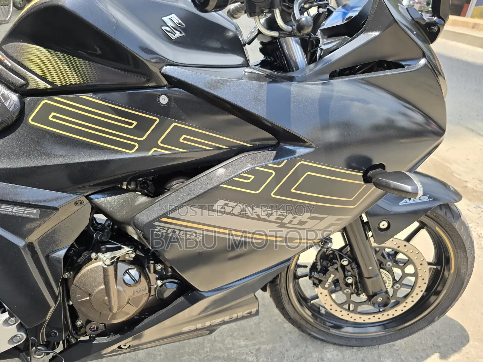 Suzuki Gixxer SF 250 2025 Black