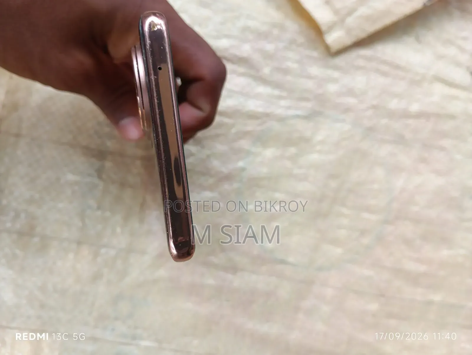 New Vivo V40 5G 256 GB Rose Gold