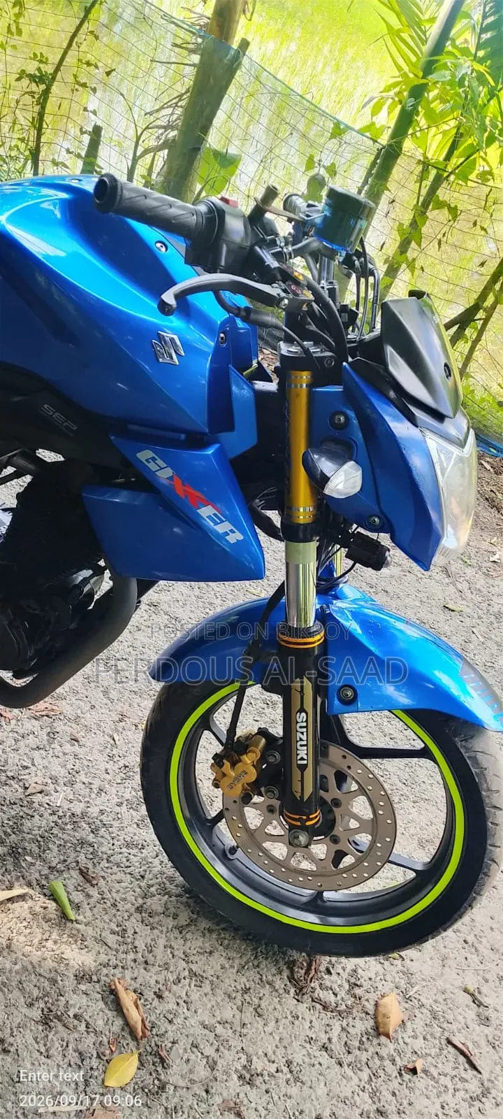 Suzuki Gixxer 2023 Blue