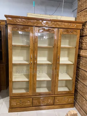 Chittagong Teak Wood Single Panel Cabinet
