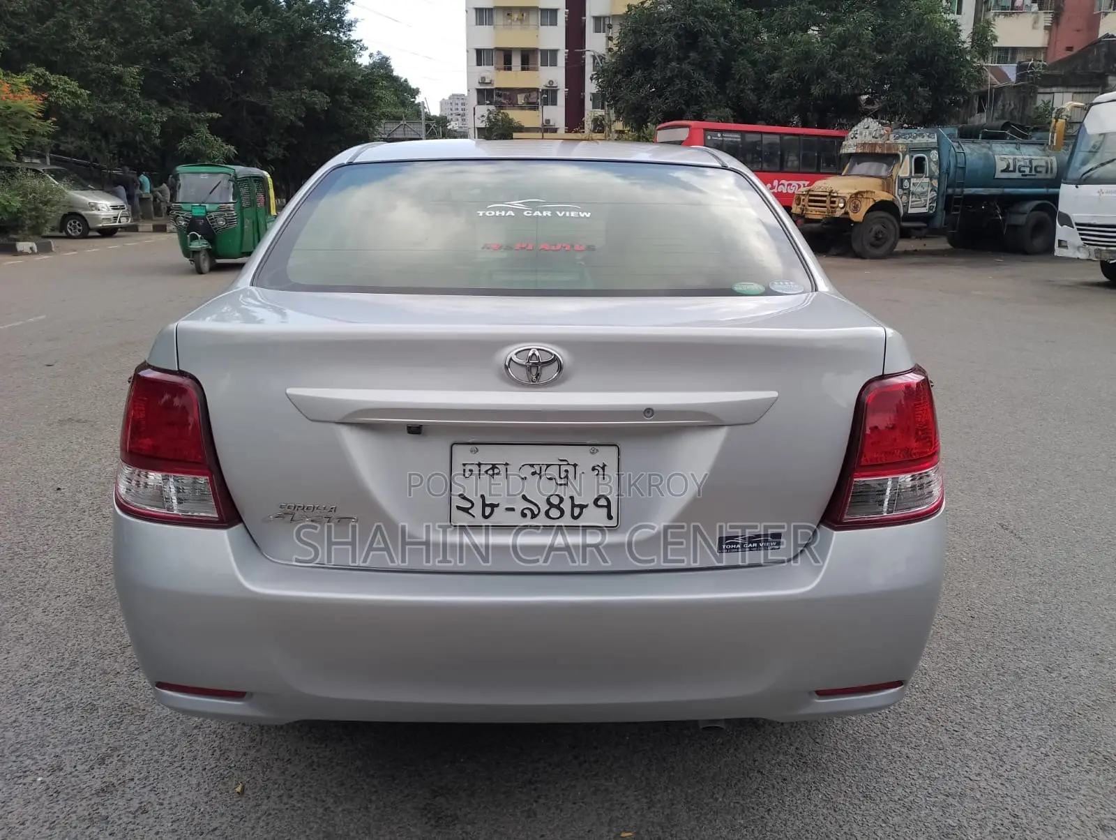 টয়োটা এক্সিও ১.৫ জি টু-হুইল ড্রাইভ ২০১৪ সিলভার
