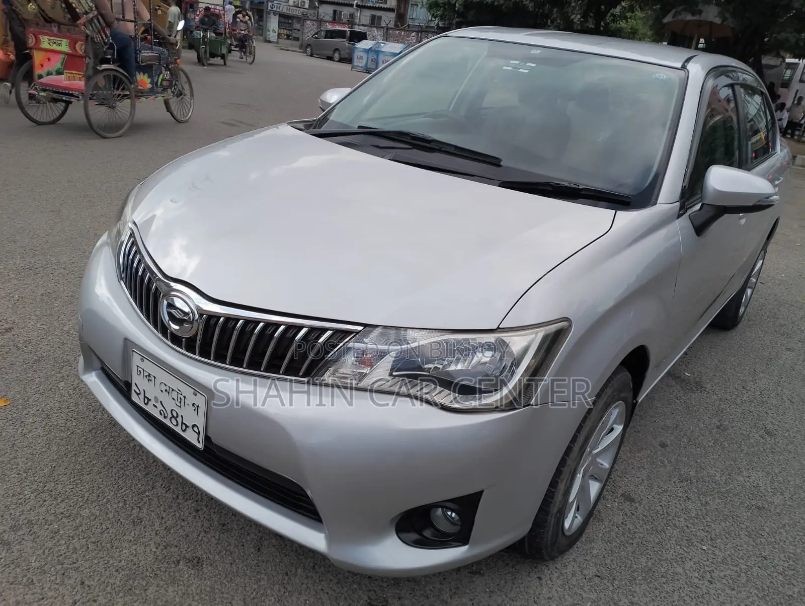 টয়োটা এক্সিও ১.৫ জি টু-হুইল ড্রাইভ ২০১৪ সিলভার