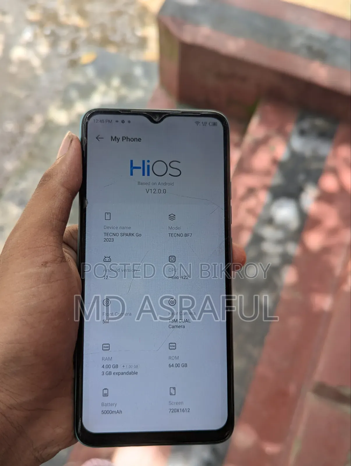 টেকনো স্পার্ক গো ২০২৩ ৬৪ জিবি নীল