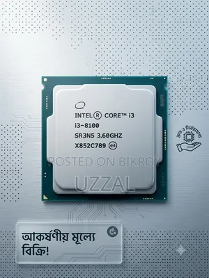 Fresh Condition Intel Core i3-8100 Processor!