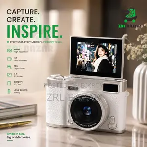 M9 Retro Flip Digital Camera | Dual Screen Camera With 16X Zoom