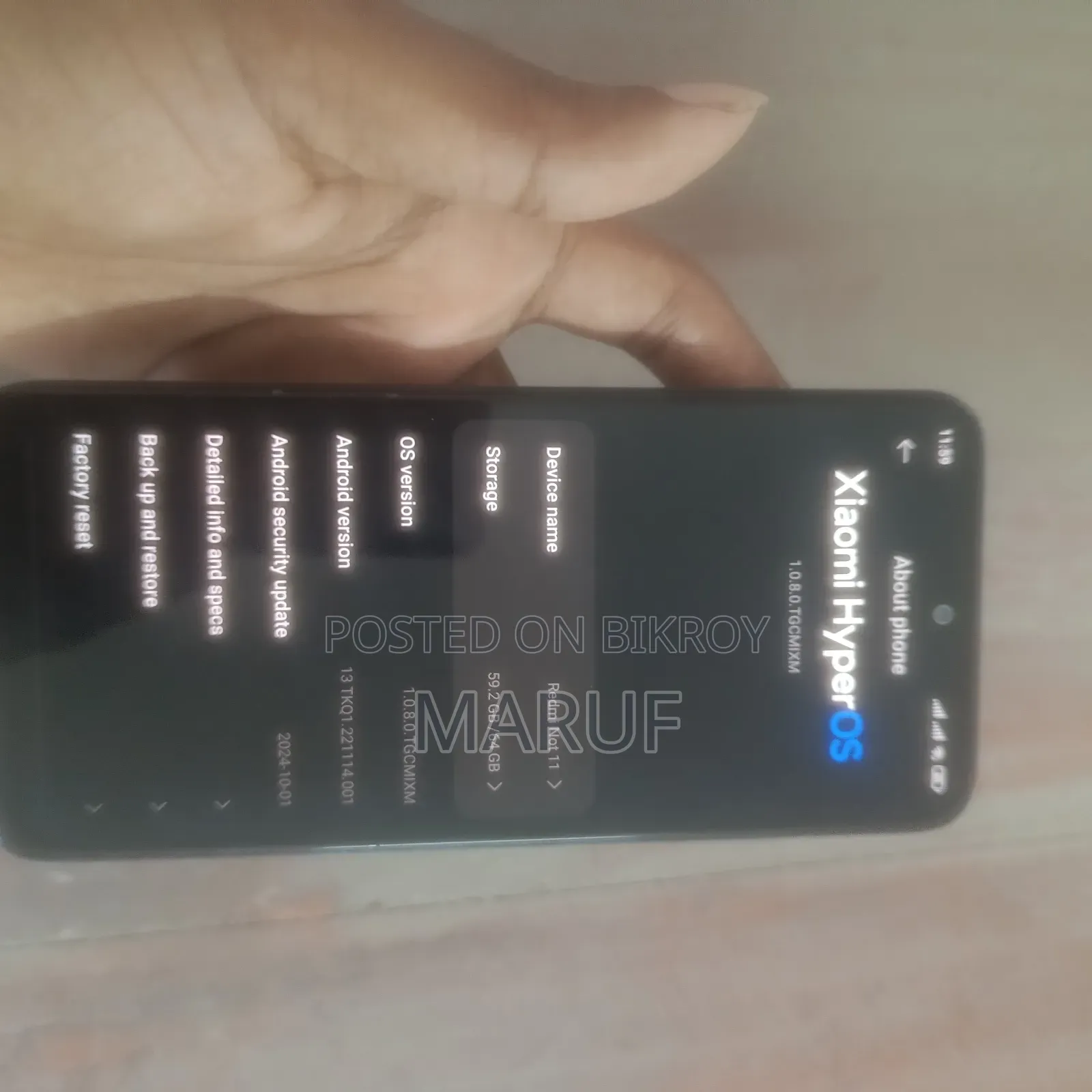 Xiaomi Redmi Note 11 64 GB Blue