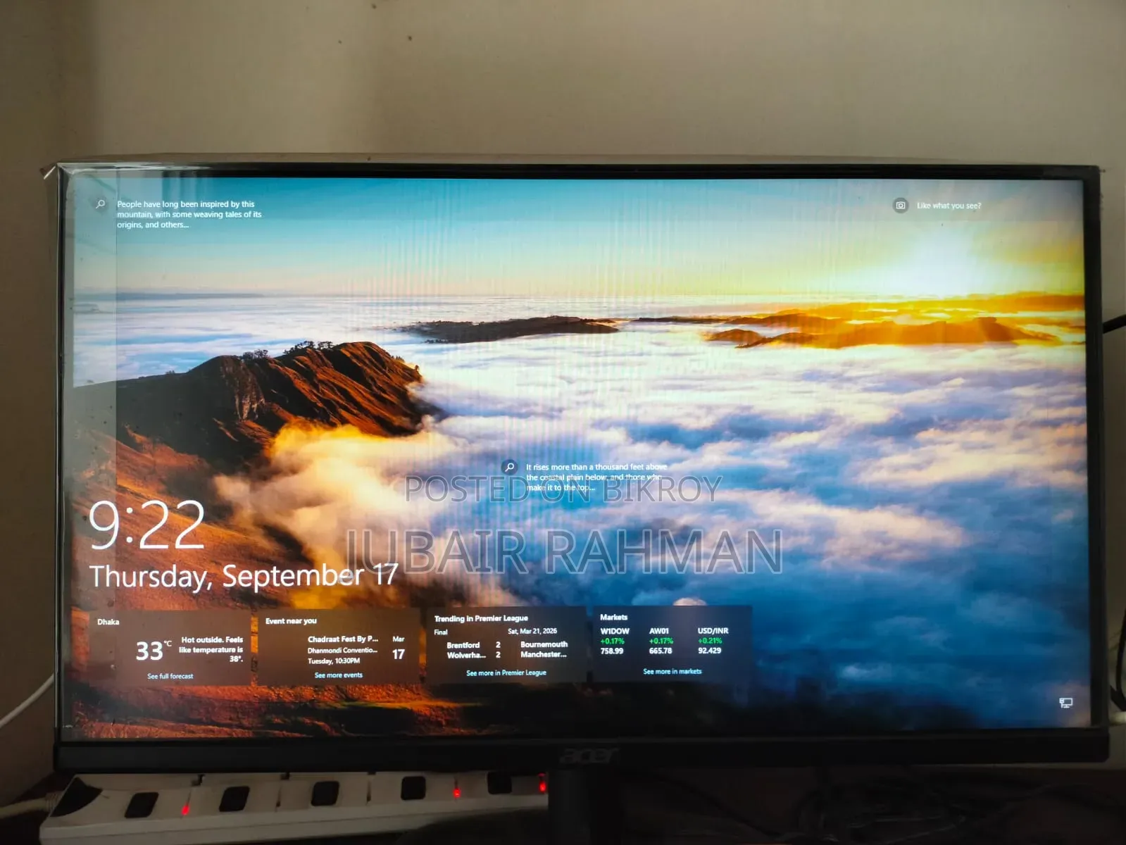 Desktop Computer MSI 16GB AMD Ryzen 5 SSD 500GB
