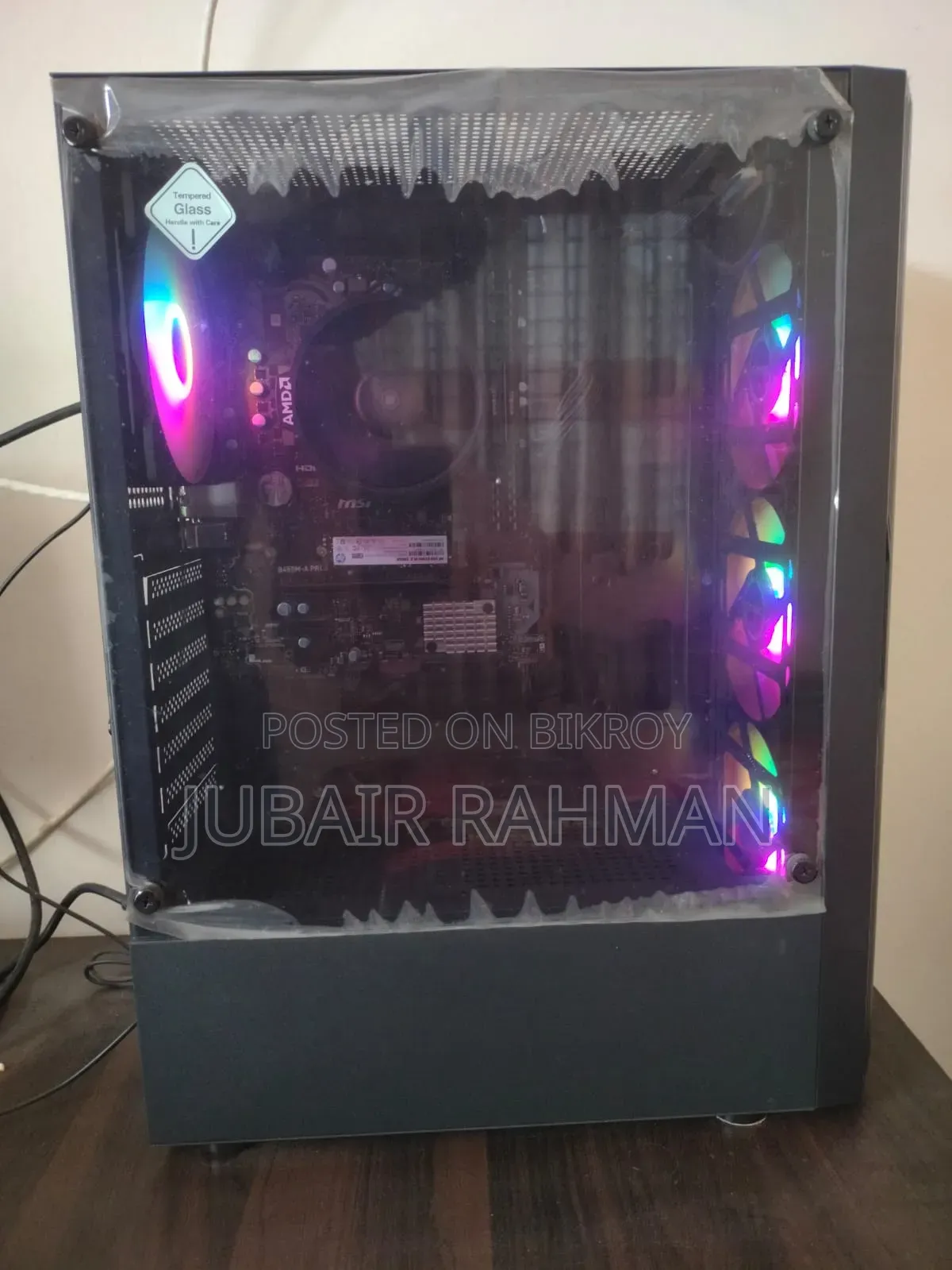 Desktop Computer MSI 16GB AMD Ryzen 5 SSD 500GB