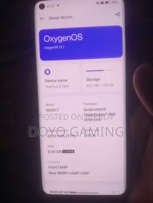 OnePlus 8 128 GB Black