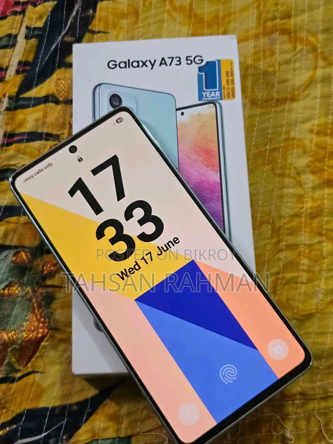 Samsung Galaxy A73 5G 256 GB Blue