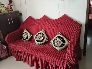 Mahogany Wood Sofa Set