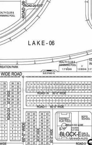 110ft Road 6 Katha Lake View North at Sector-17/E