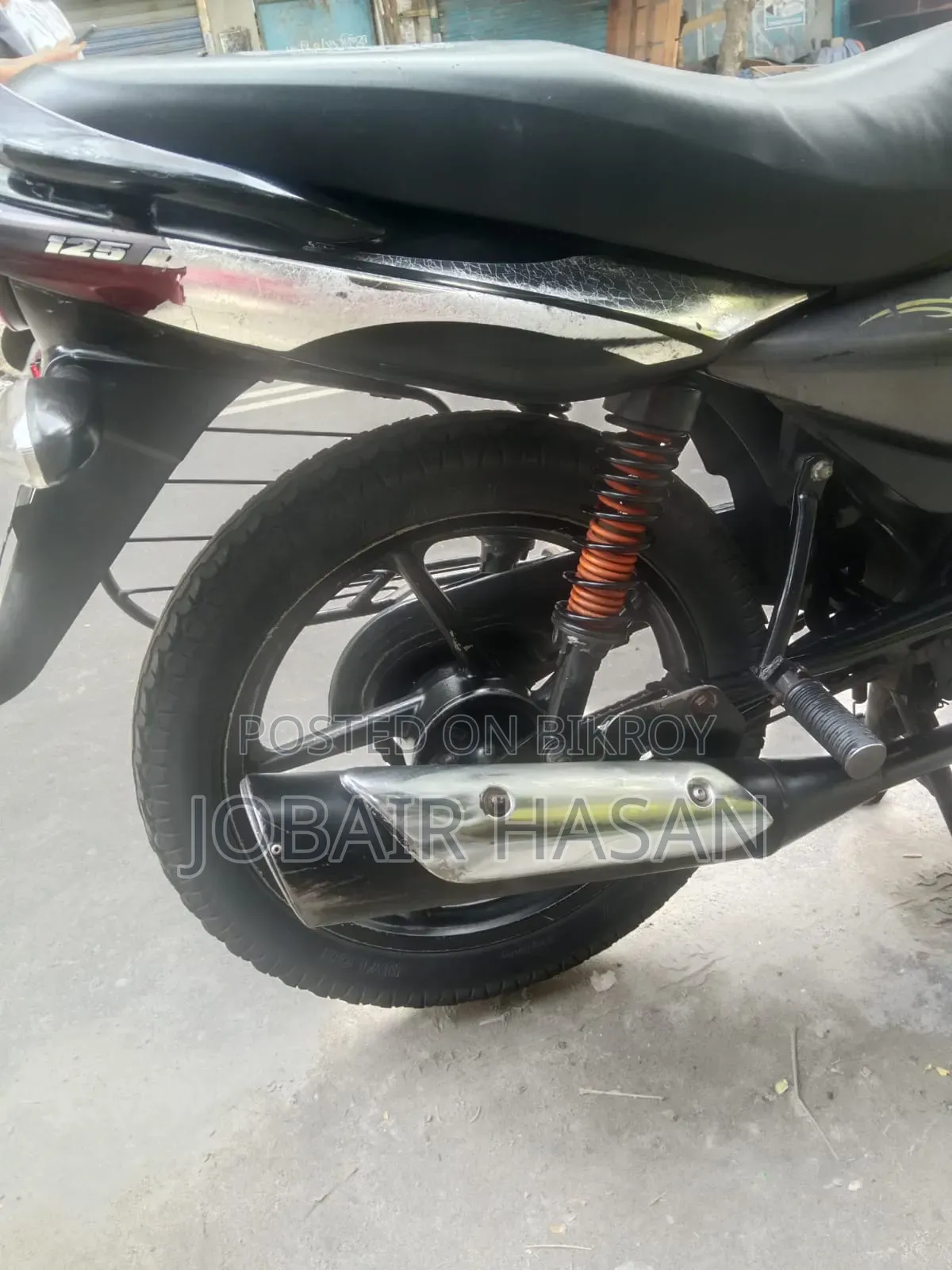 বাজাজ প্লাটিনা ১২৫ ২০১১ ব্ল্যাক