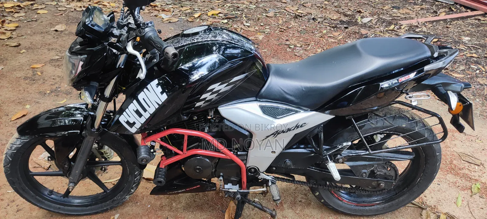 TVS Apache 160 4V 2019 Black