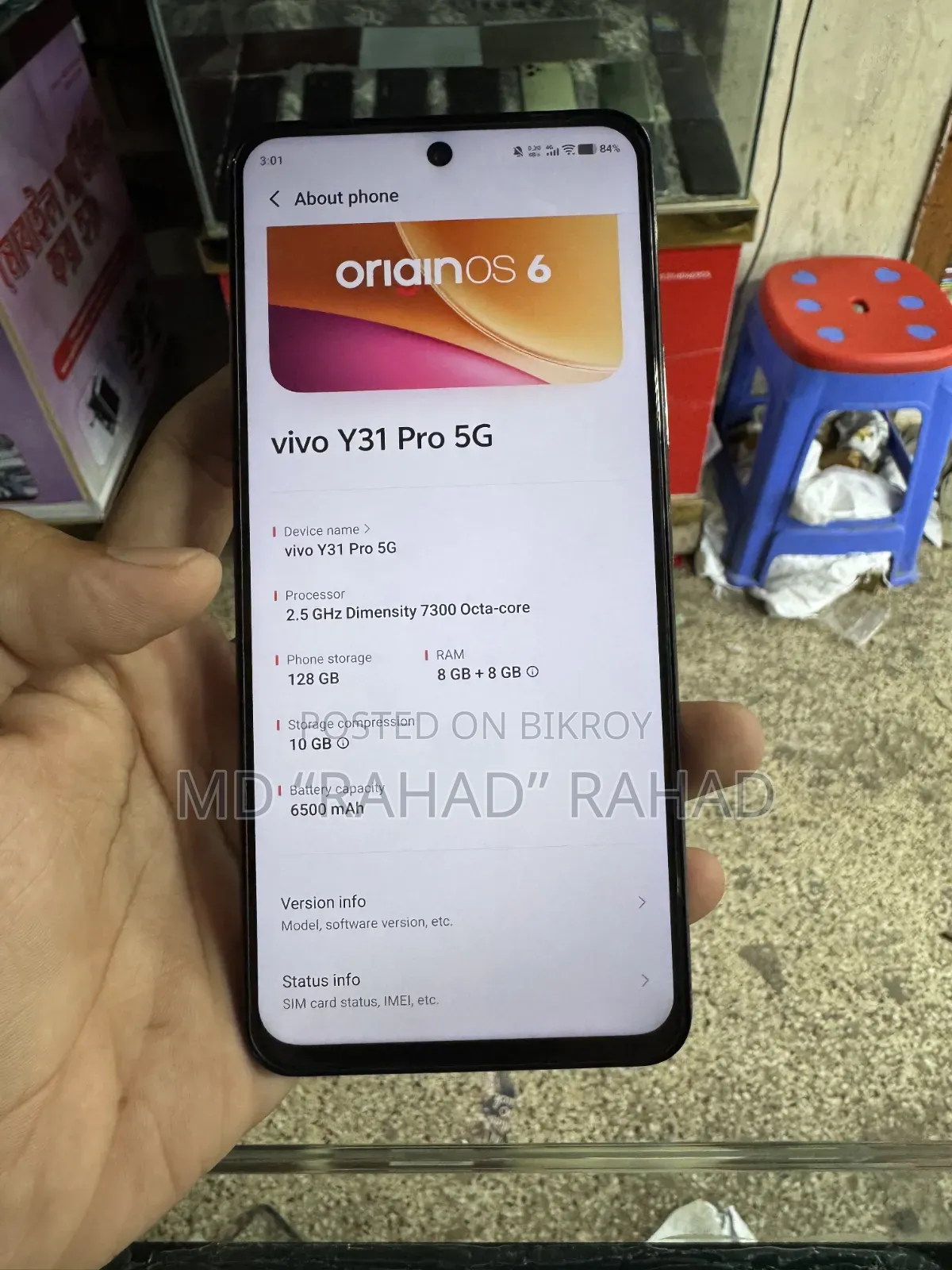 New Vivo Y31 Pro 128 GB