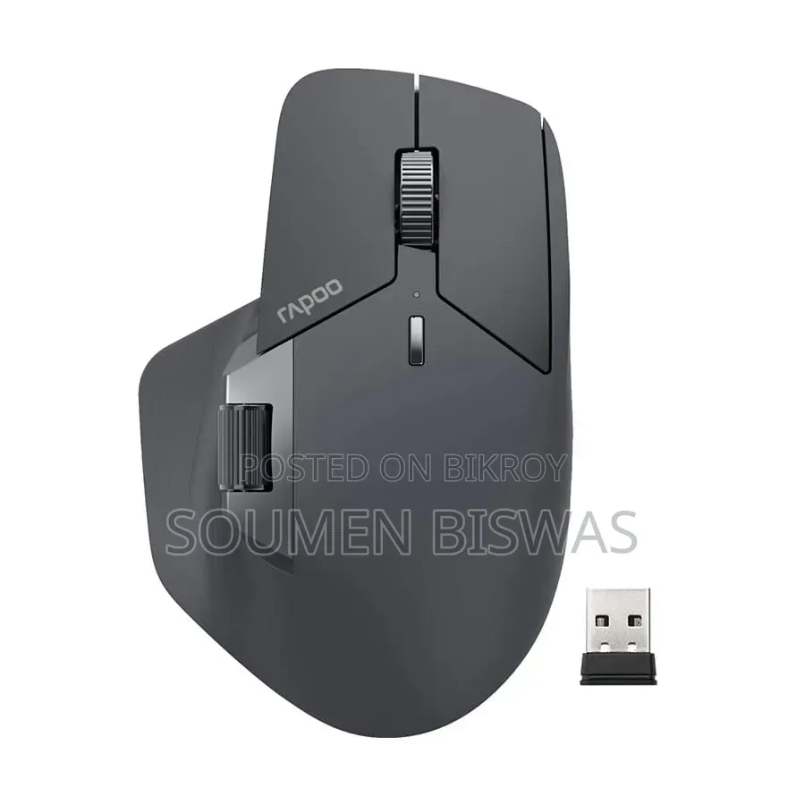 Rapoo MT760L Bluetooth (Dual Mode) Light Black Mouse