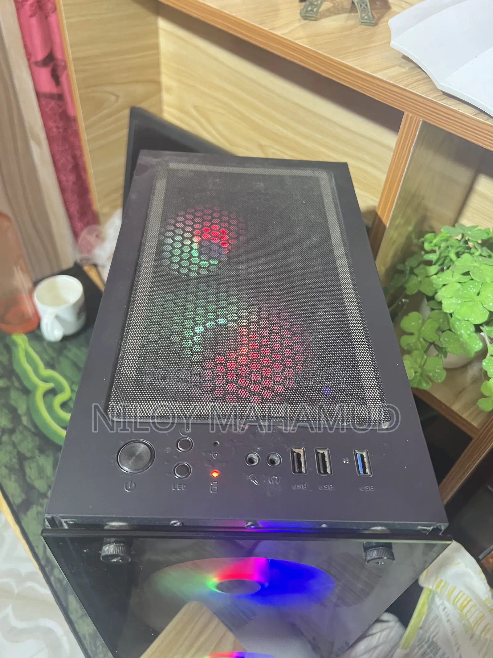 Desktop Computer Gigabyte GA-H110MSTX-HD3-ZK 8GB AMD Ryzen 5 SSD 128GB
