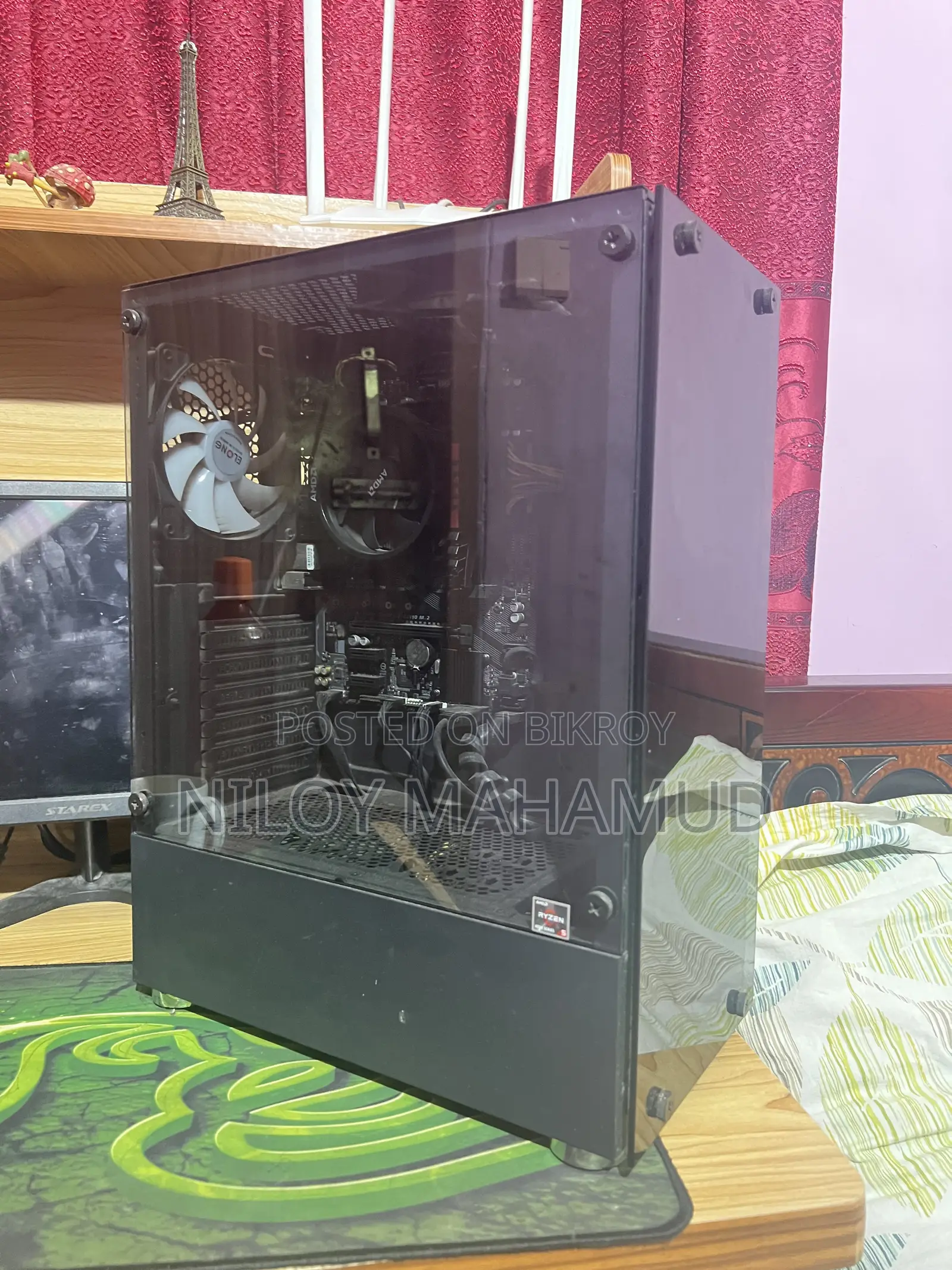 Desktop Computer Gigabyte GA-H110MSTX-HD3-ZK 8GB AMD Ryzen 5 SSD 128GB