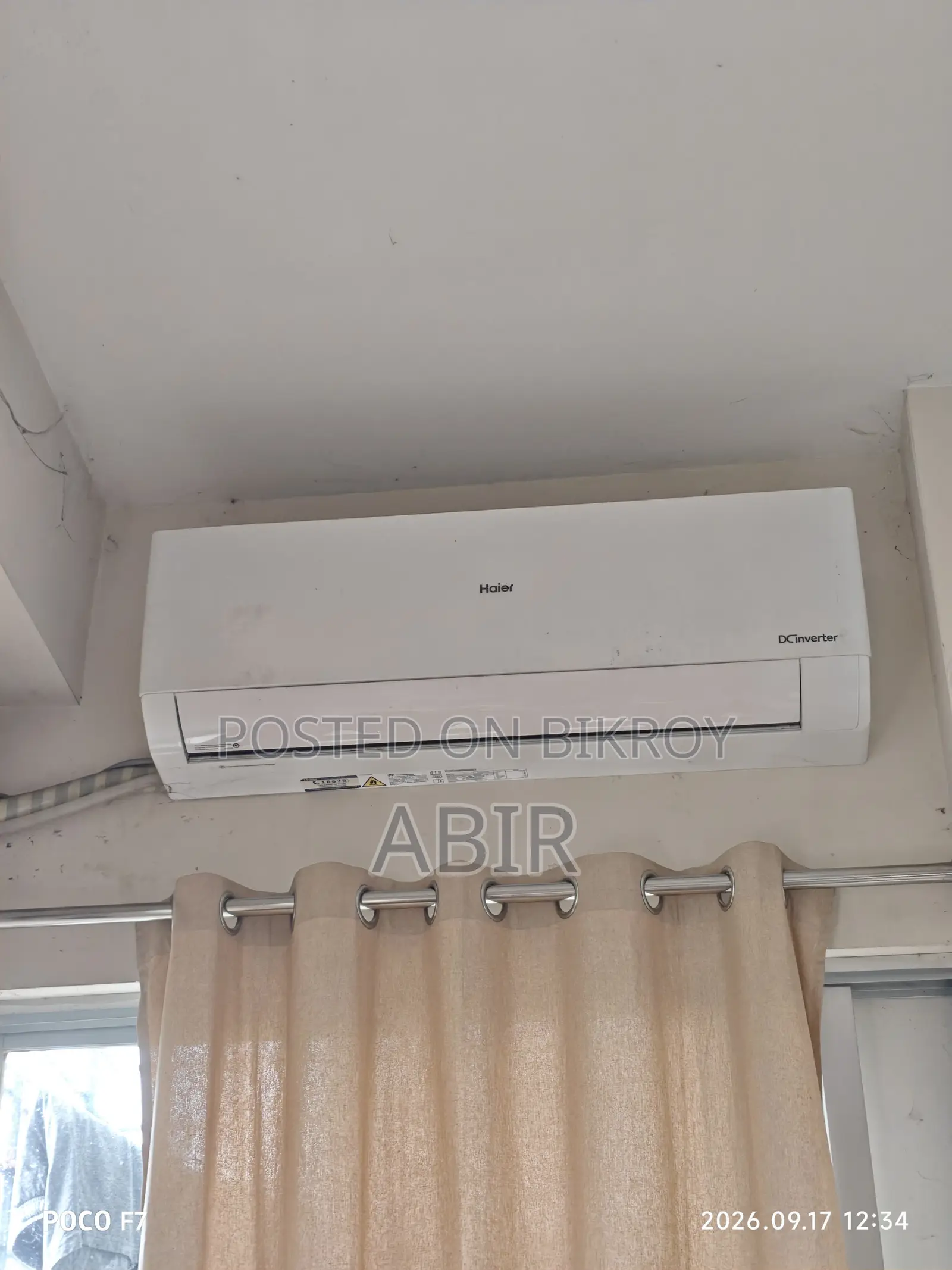 Haier Clean Cool 1.6 Ton AC
