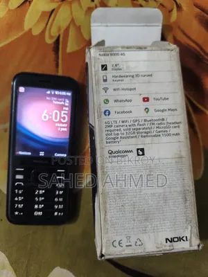 Nokia 8000 4G 4 GB Black