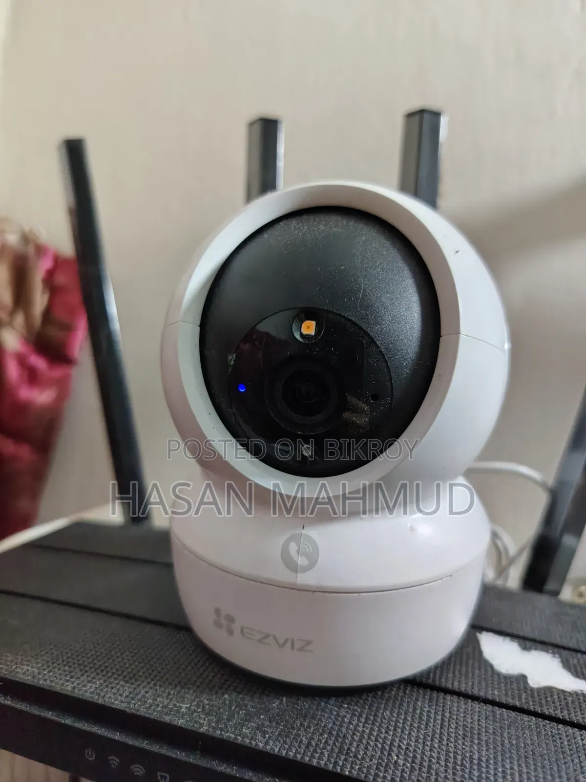 EZVIZ CS-H6c Pro 3MP Pan Tilt Smart Portable WiFi Camera