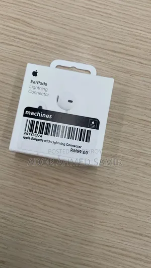 iPhone Authorised Lighting Earphone Full Intac