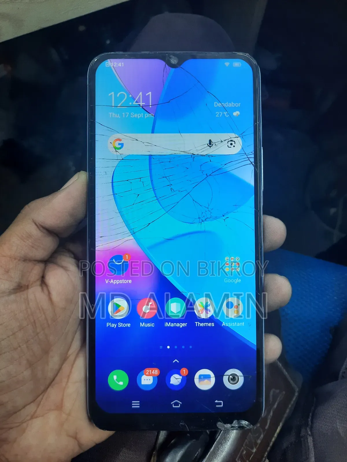 Vivo Y20 64 GB Blue