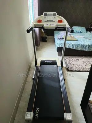 KONLEGA K642E Motorized Treadmill - Black and White