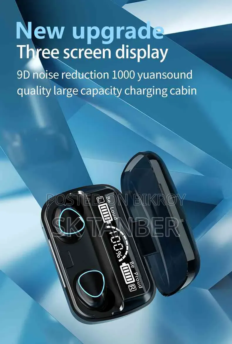 ⚡ M10 TWS Wireless Earbuds Type "C"