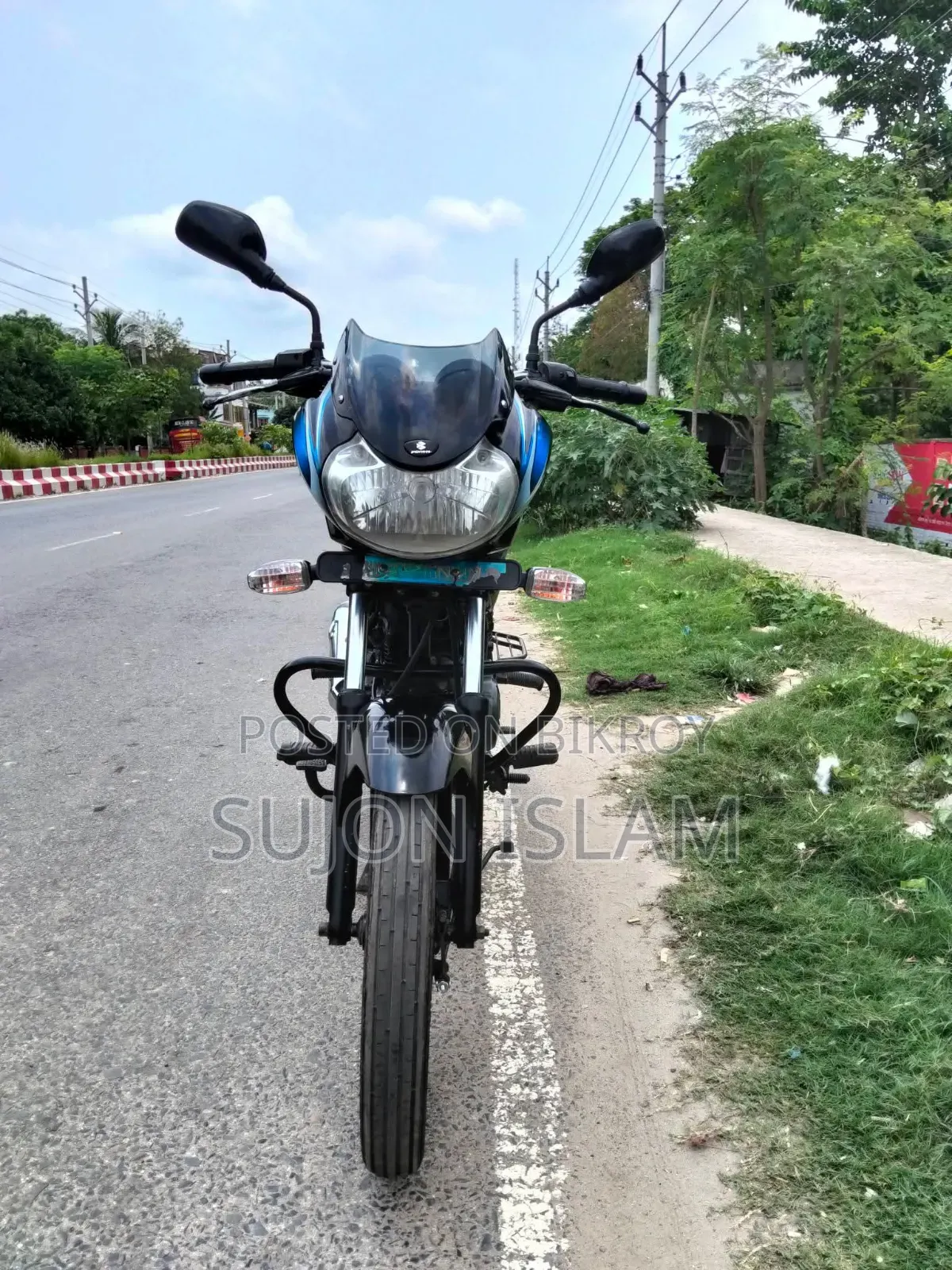 Bajaj Discover 100 2017 Blue