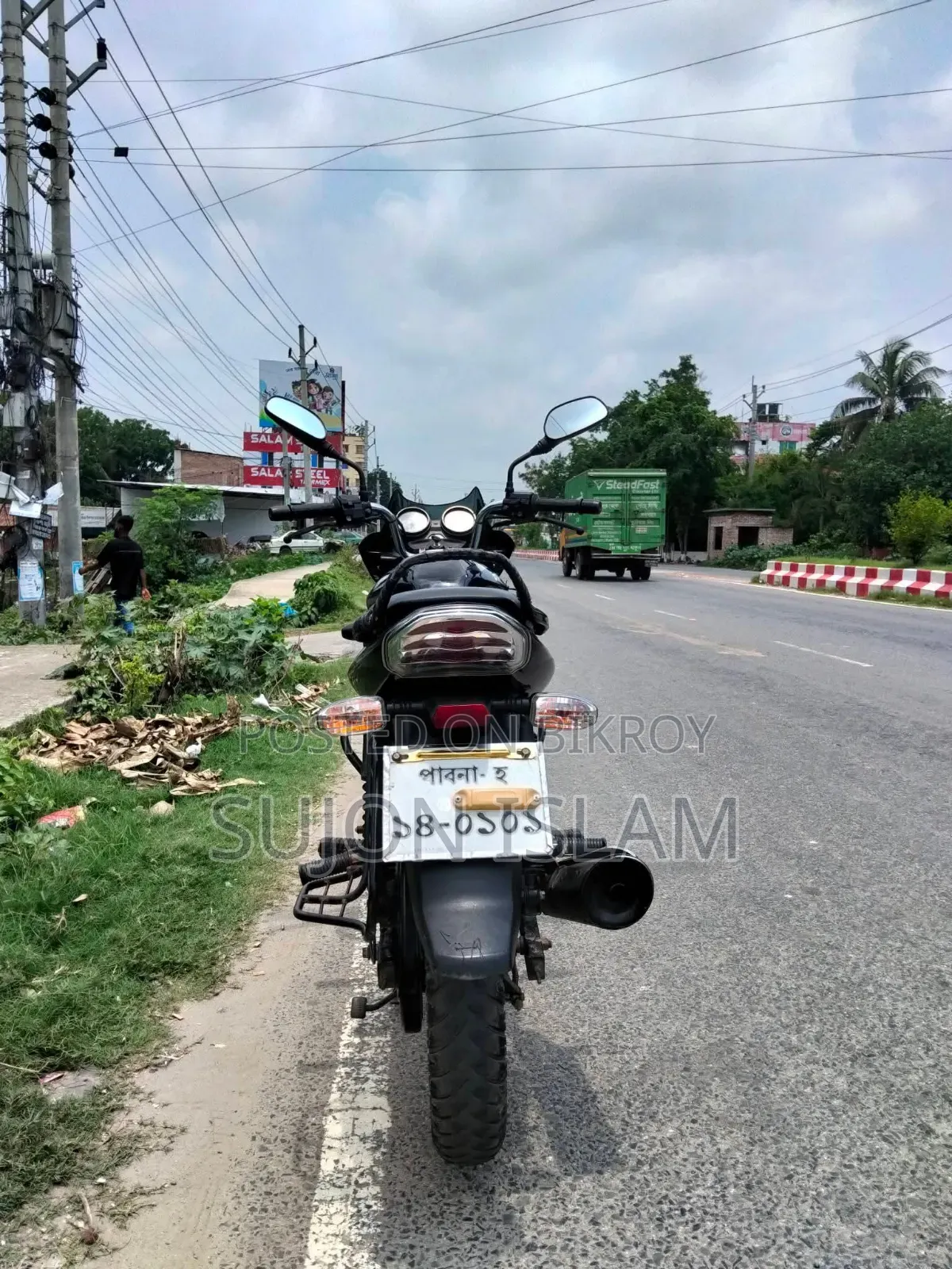 Bajaj Discover 100 2017 Blue