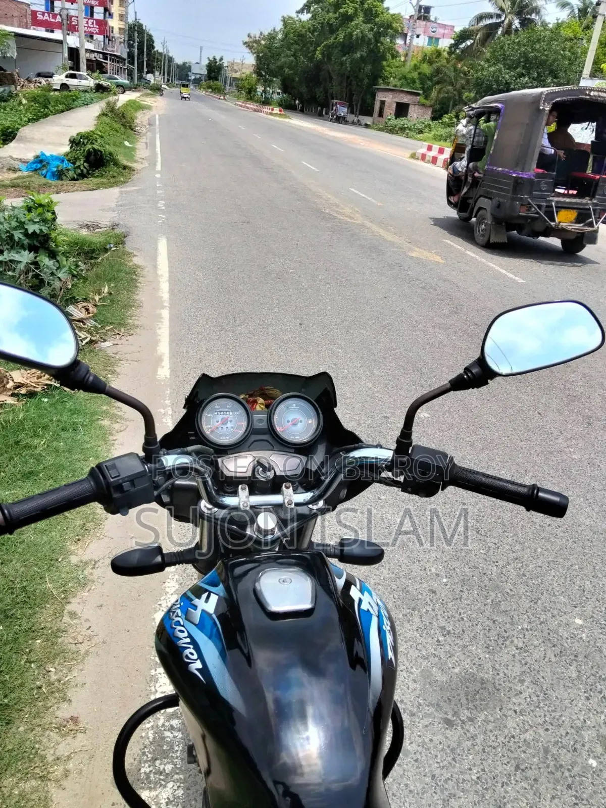 Bajaj Discover 100 2017 Blue