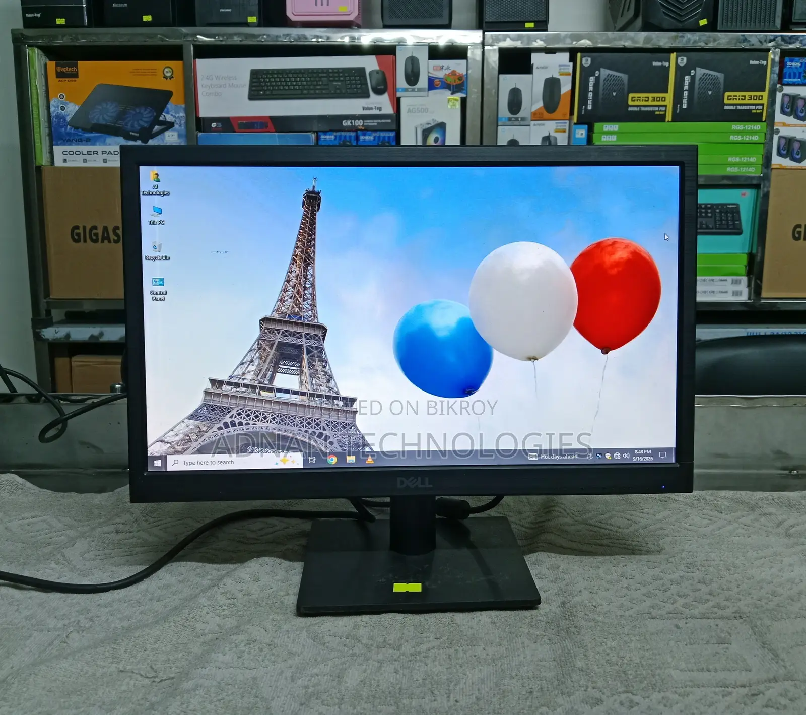 1 Mark Dell D1918H 19 Inch LED Monitor - HD Display With HDMI VGA