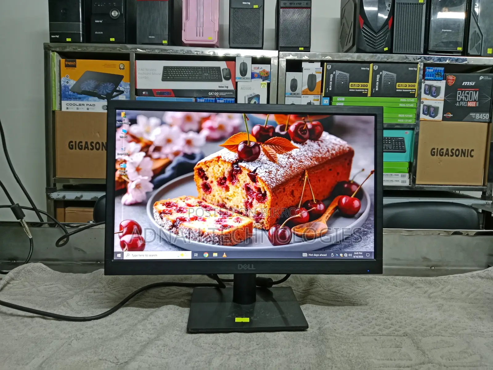 1 Mark Dell D1918H 19 Inch LED Monitor - HD Display With HDMI VGA