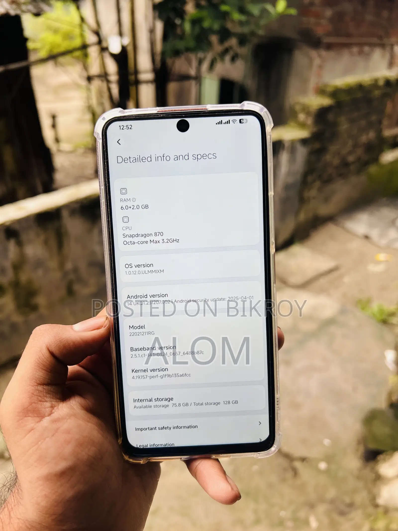 Xiaomi Poco F4 128 GB White
