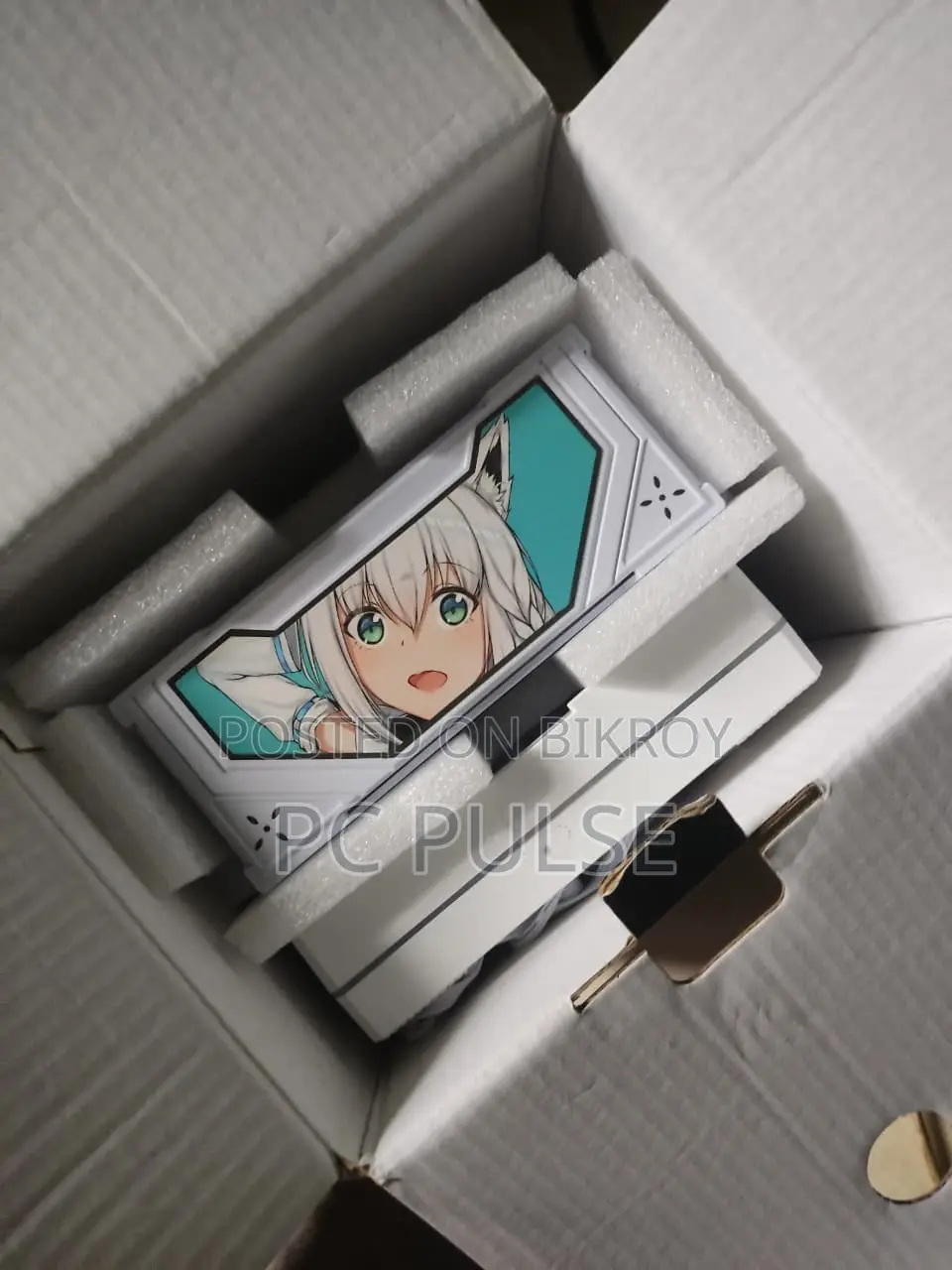 LOVINGCOOL J Series ARGB Anime CPU Cooler (White) - Brand New Boxed