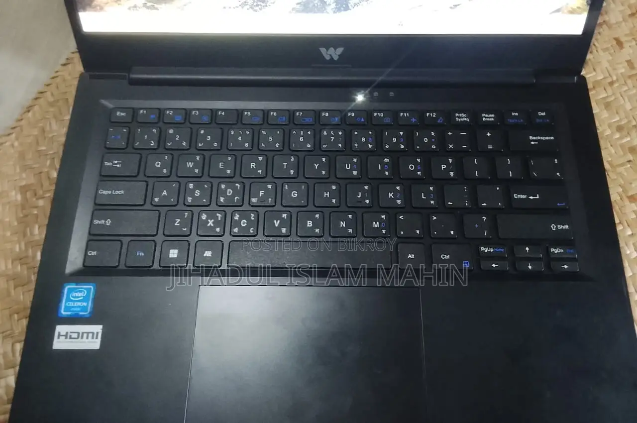 Laptop 8GB Intel Celeron SSD 256GB