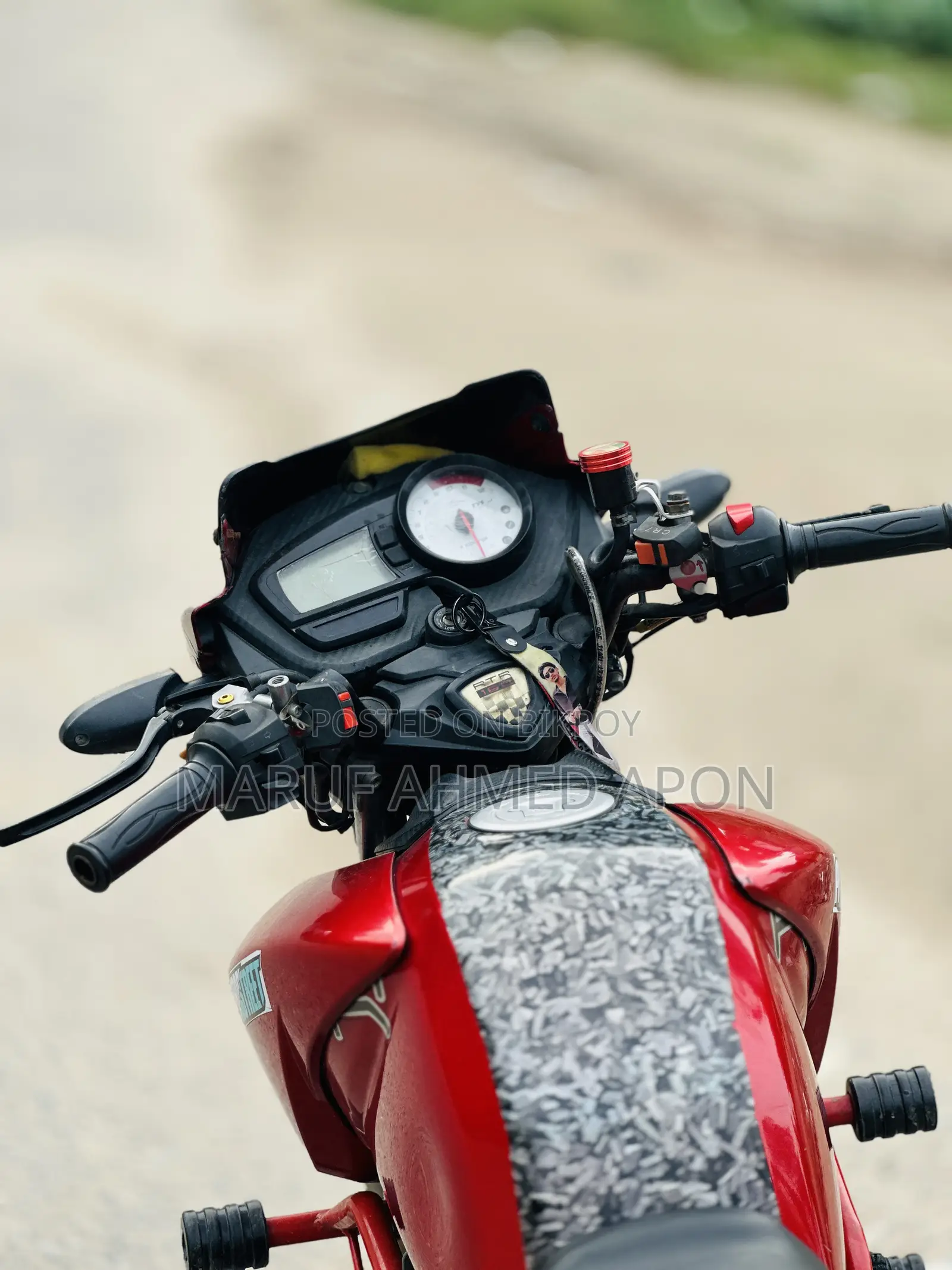 TVS Apache RTR 160 2V 2018 Red
