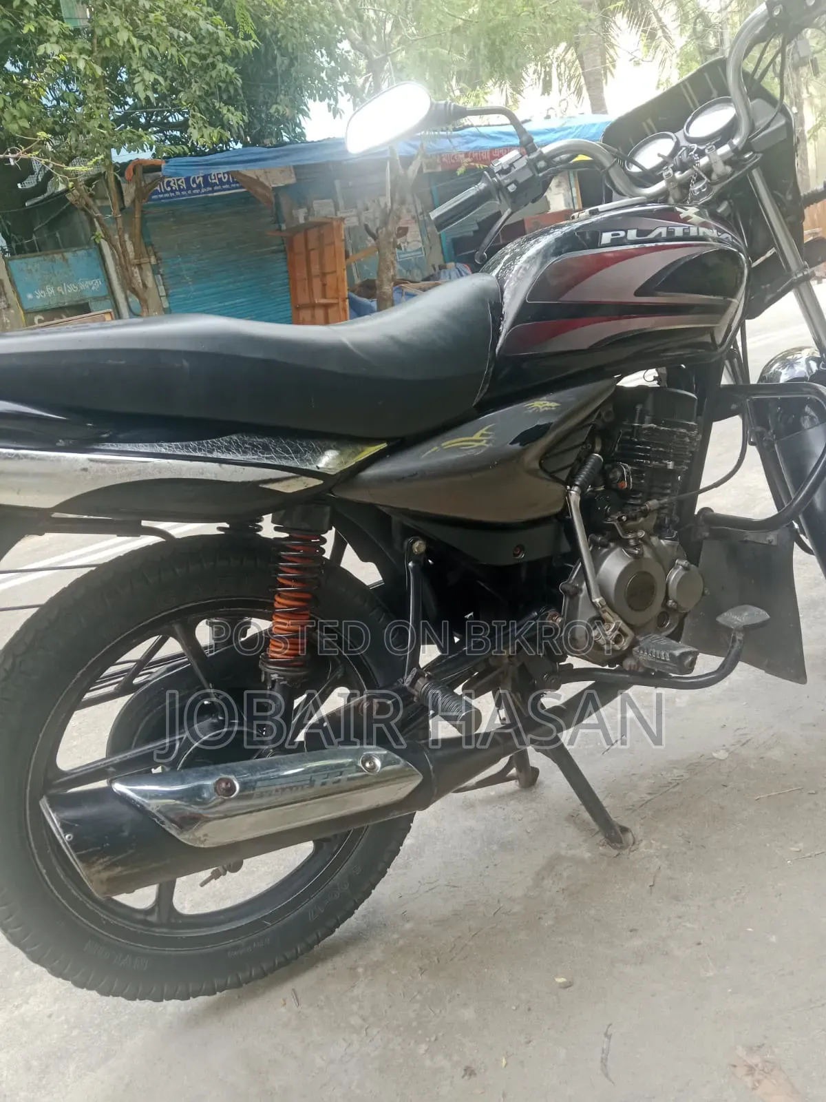 বাজাজ প্লাটিনা ১২৫ ২০১১ ব্ল্যাক