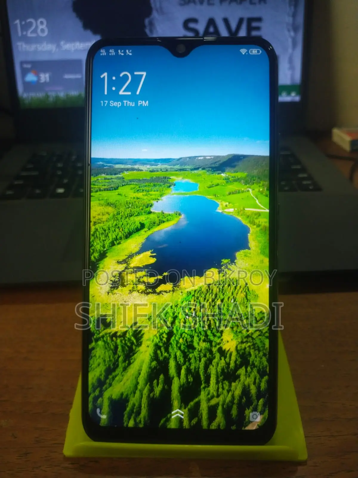 Vivo Y17 256 GB Blue