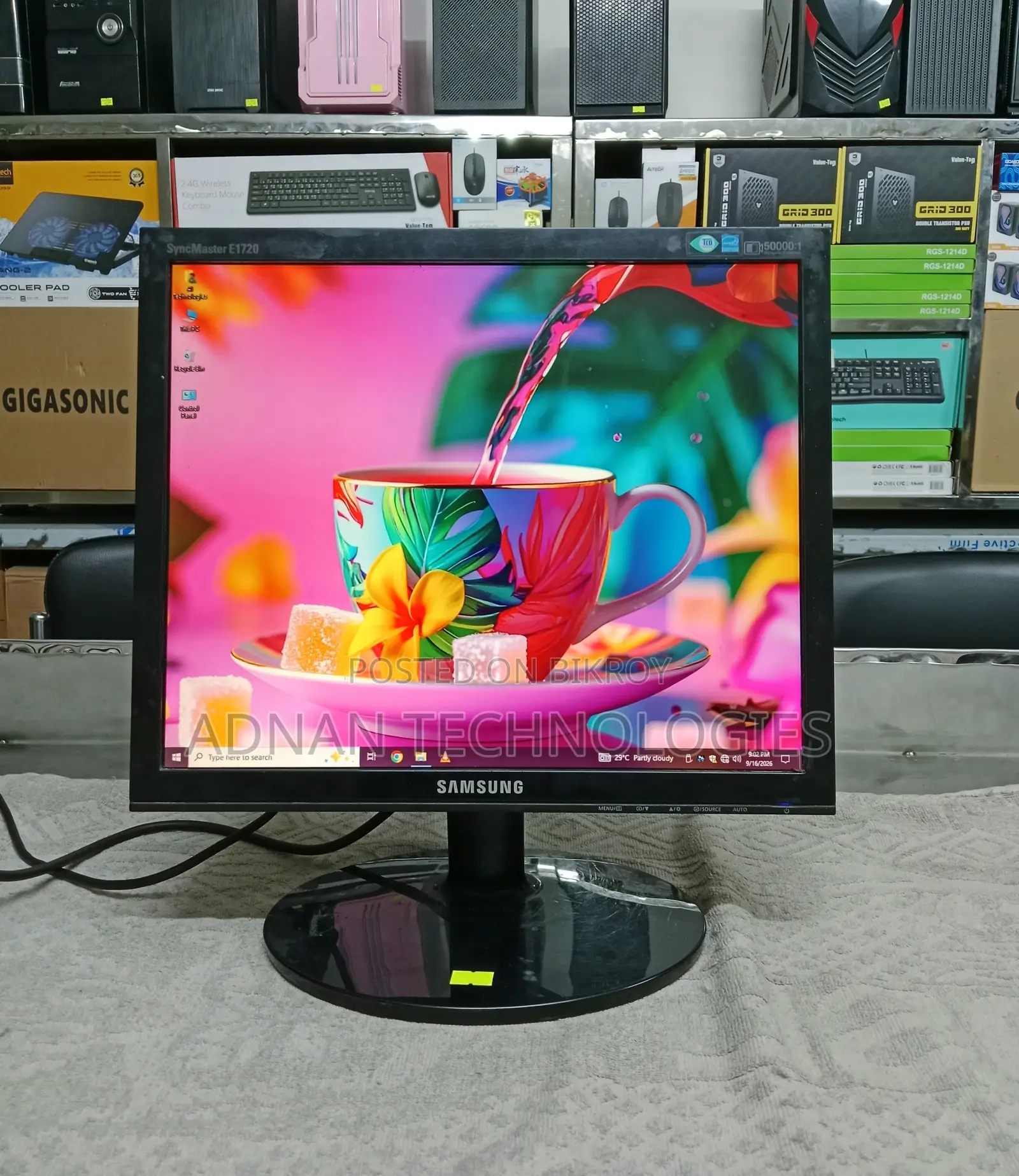 Samsung SyncMaster E1720NR – 17″ HD Monitor -Full Fresh