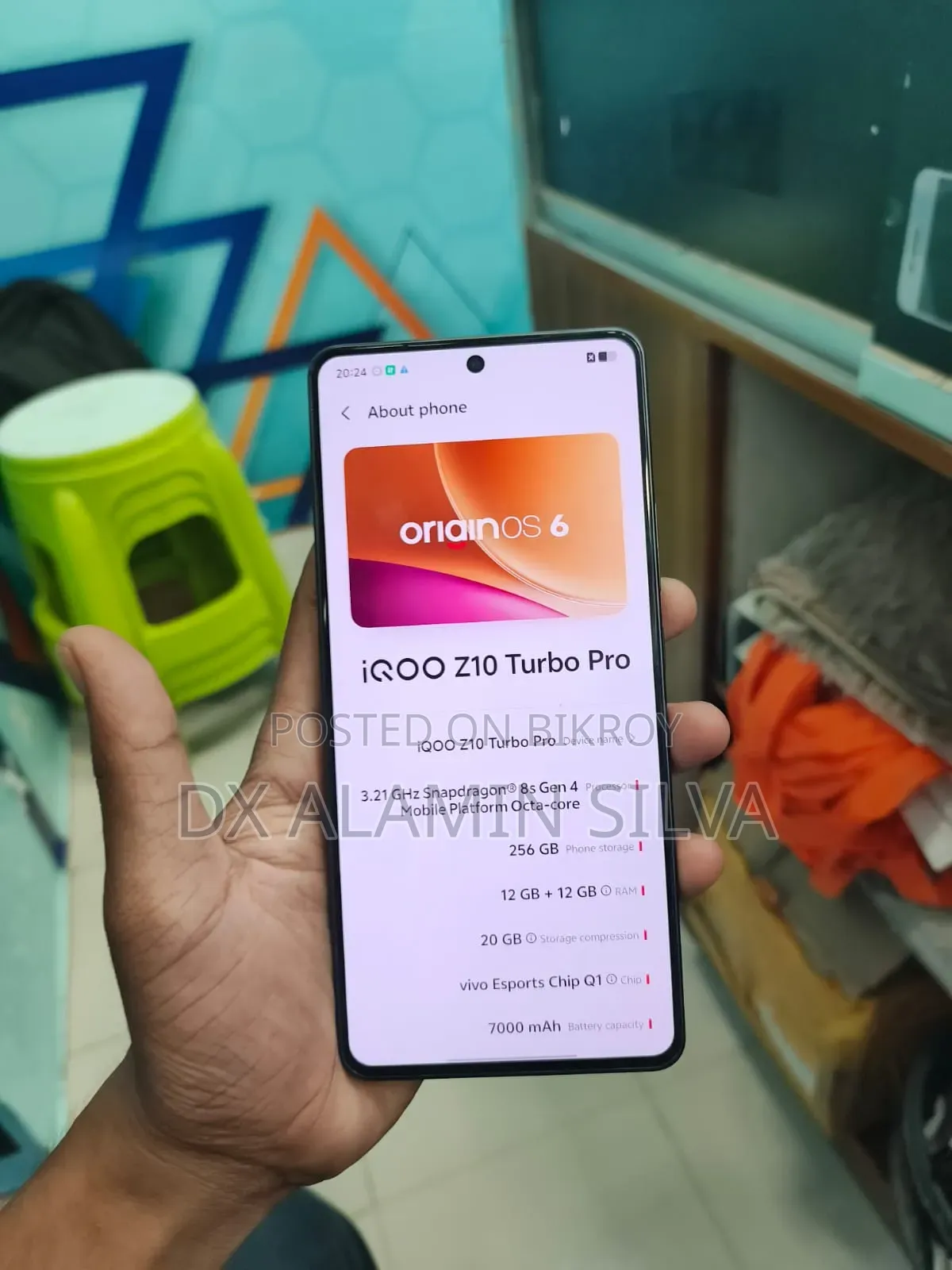 New iQOO Z10 256 GB Black