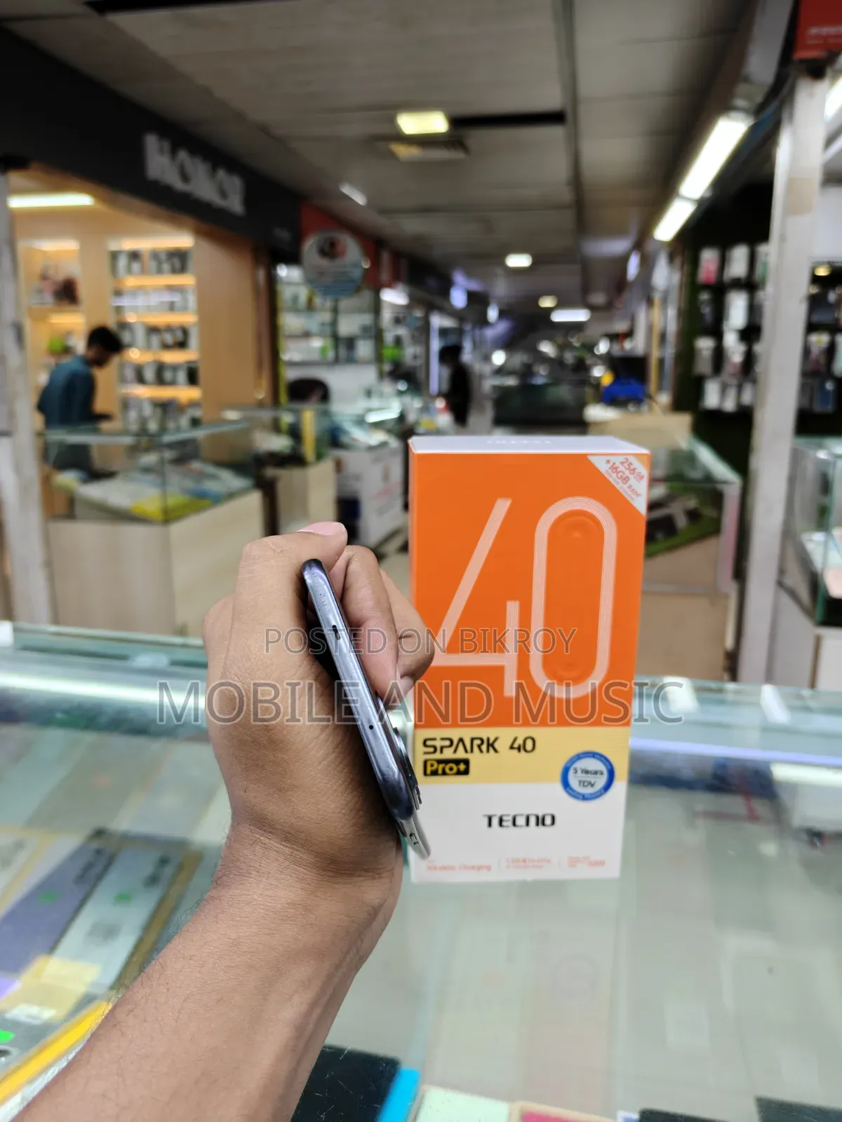 Tecno Spark 40 Pro+ 256 GB Gray