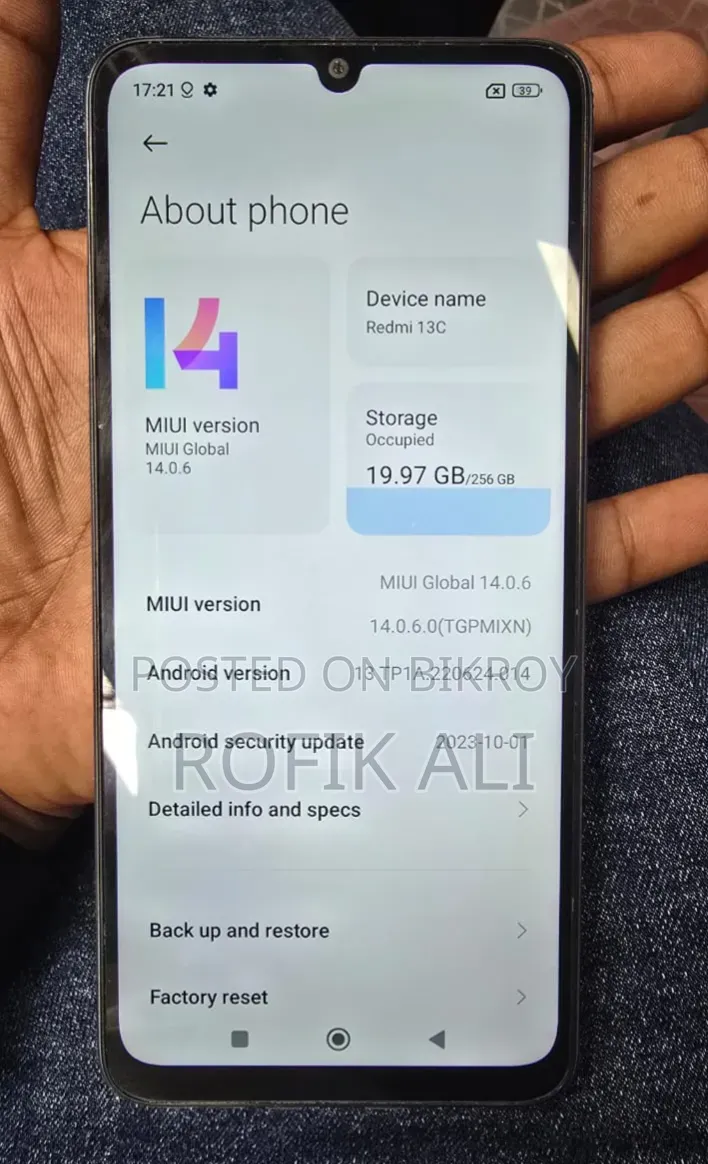 Xiaomi Redmi 13C 256 GB