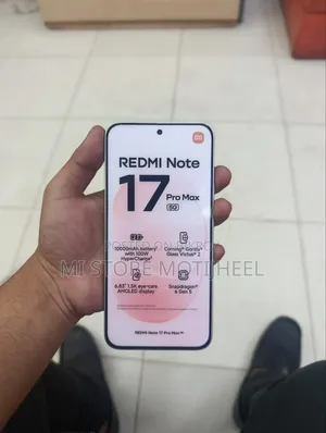 New Xiaomi Redmi Note 17 Pro Max 256 GB Black