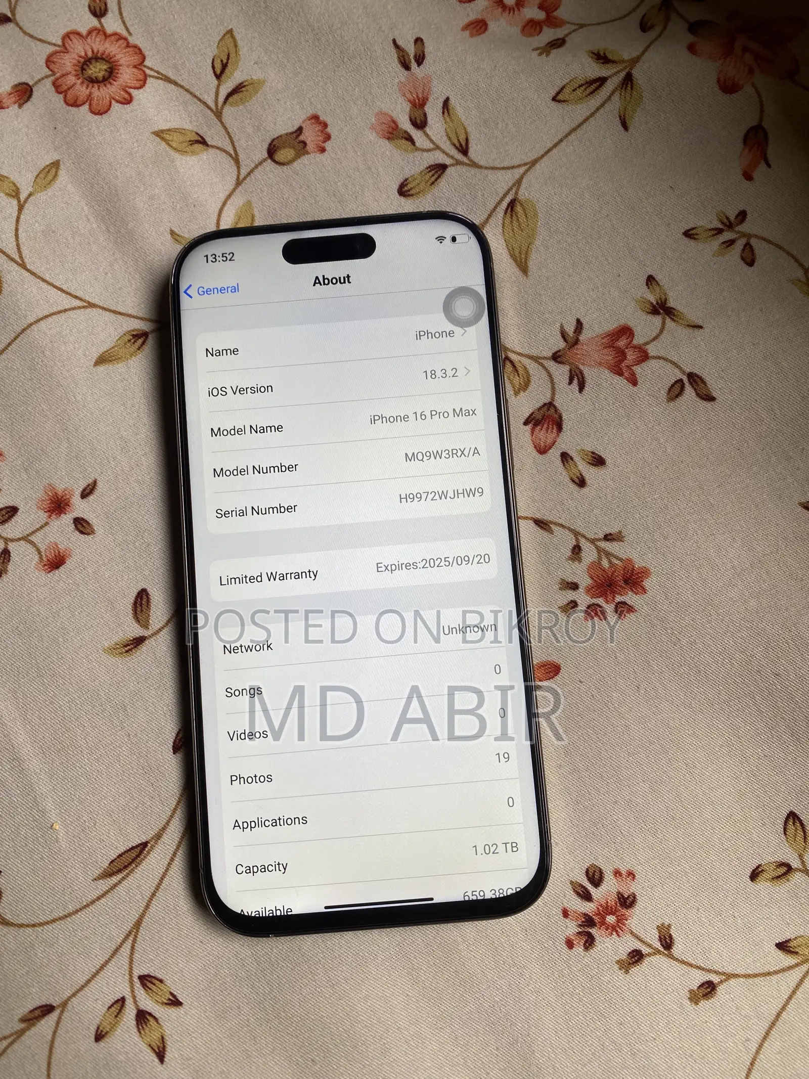Apple iPhone 16 Pro Max 256 GB